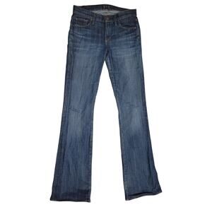 Citizens Of Humanity Amber Medium Rise BootCut Dark Wash Jeans Size 27 EUC